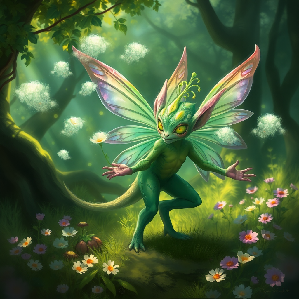 Pollensprite — uncommon grass HypePet